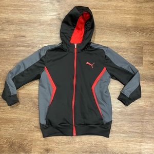 puma sweatshirt size youth small